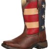 Cowboy Boots * | Crazy Deals Durango Kids' Patriotic Flag Boots