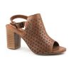 Cowboy Boots * | Bargain Sale Roper Ladies' Mika Geo Laser Cut Sandal