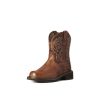 Cowboy Boots * | Bestsellers Ariat Ladies' Fatbaby Heritage Brown