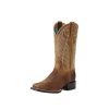 Cowboy Boots * | Latest Ariat Ladies' Round Up Wide Square Toe