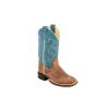 Cowboy Boots * | Bargain Sale Old West Kids' Youth Broad Square Toe Boot