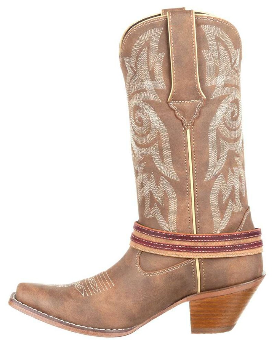 Cowboy Boots * | Bestsellers Durango Ladies' Flag Accessory Western Boot