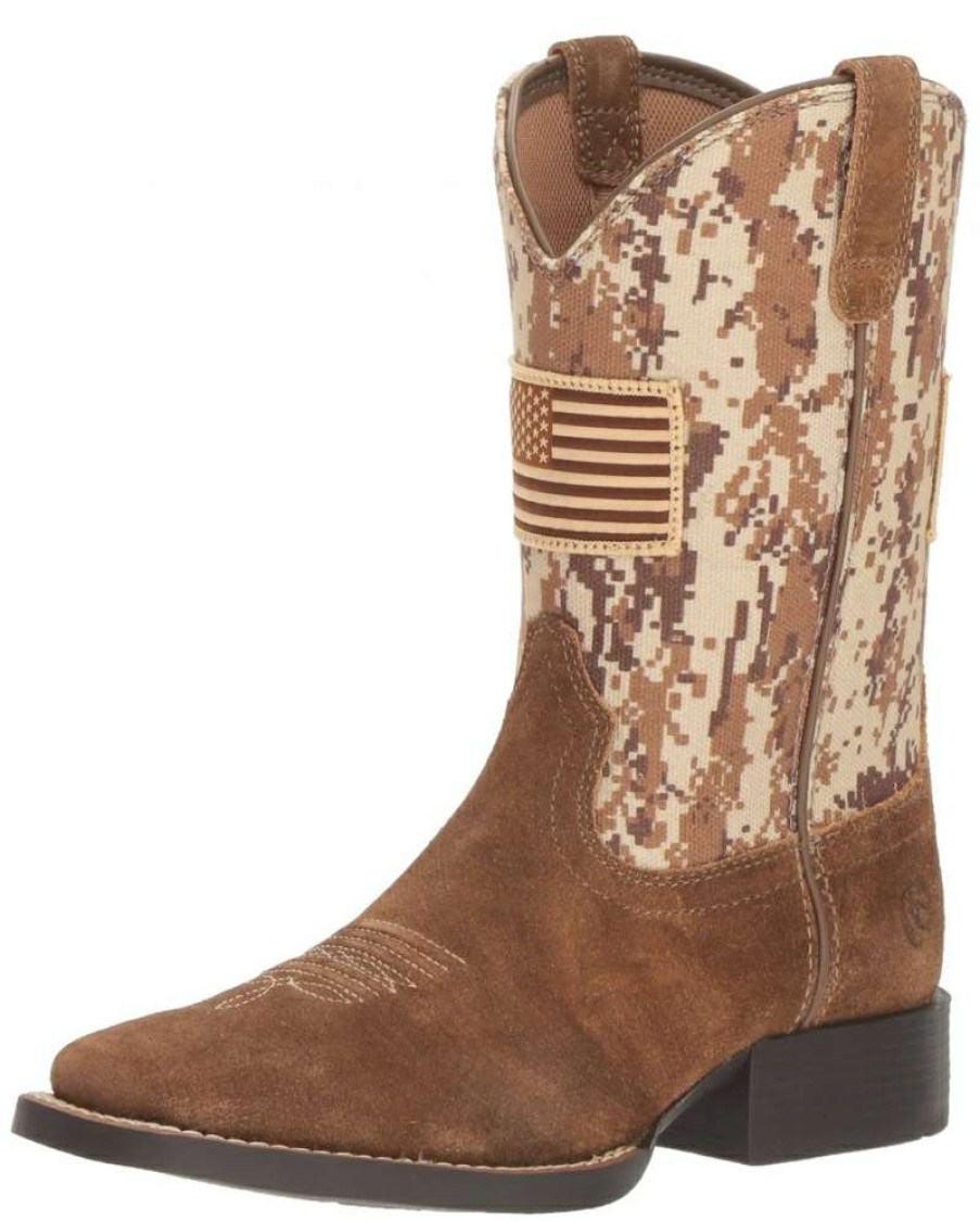 Cowboy Boots * | Exclusive Design Ariat Kids Patriot Boots