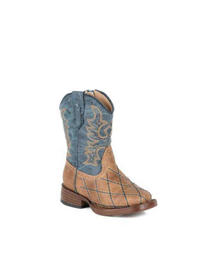 Cowboy Boots * | New Arrivals Roper Kids' Cross Cut Boots Toddler