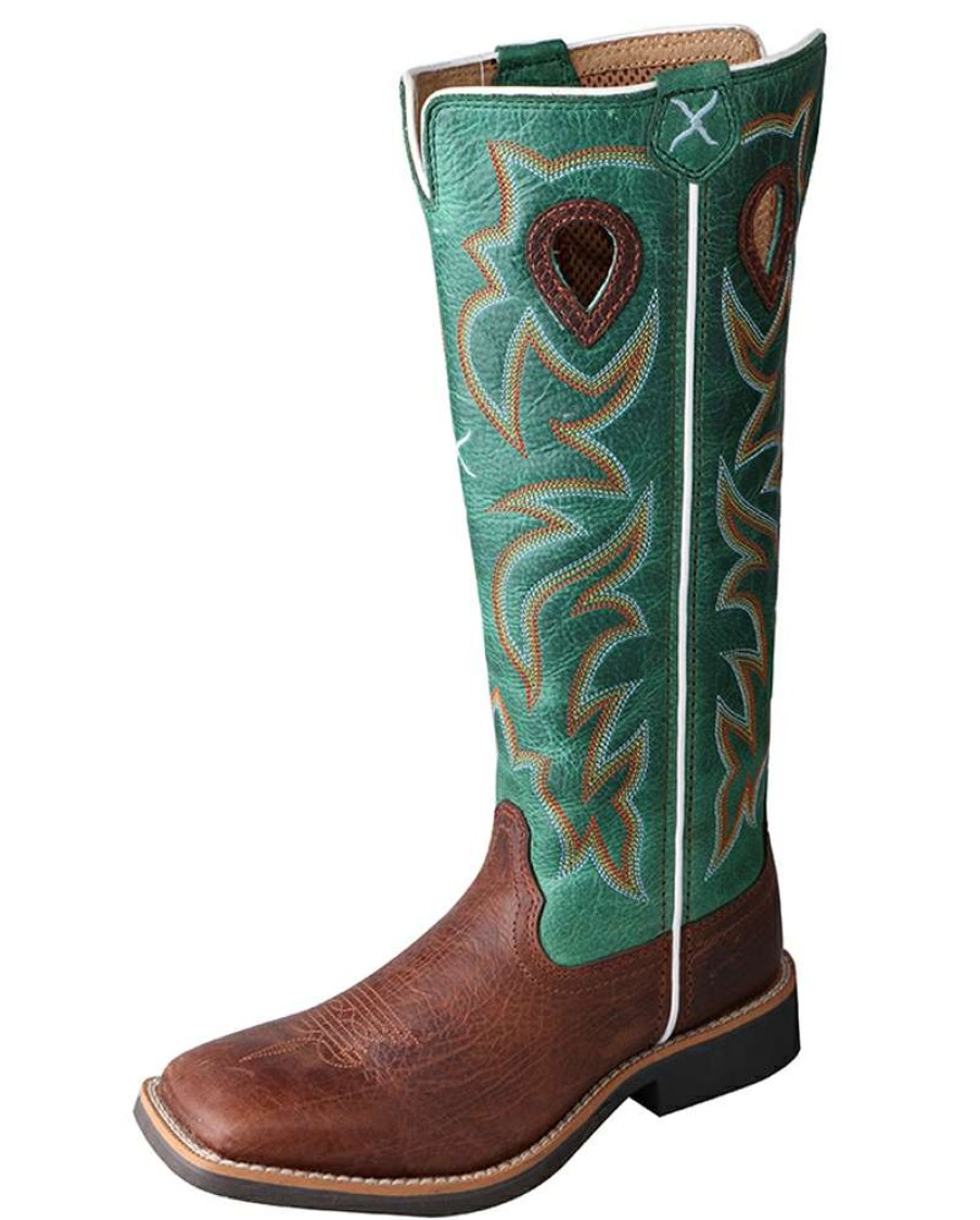 Cowboy Boots * | Opening Sales Twisted X Kids' Youth Buckaroo Nws Toe Boot