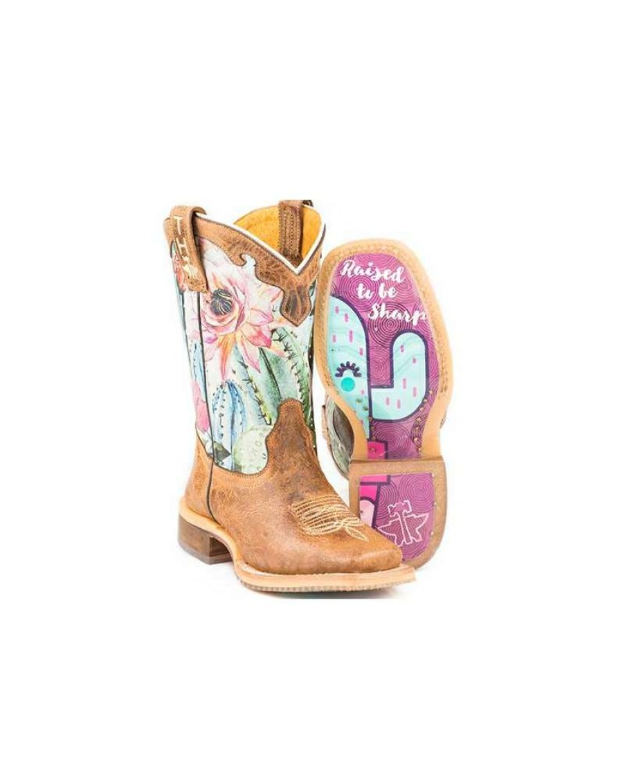 Cowboy Boots * | Cut Price Tin Haul Girls' Raised To Be Sharp