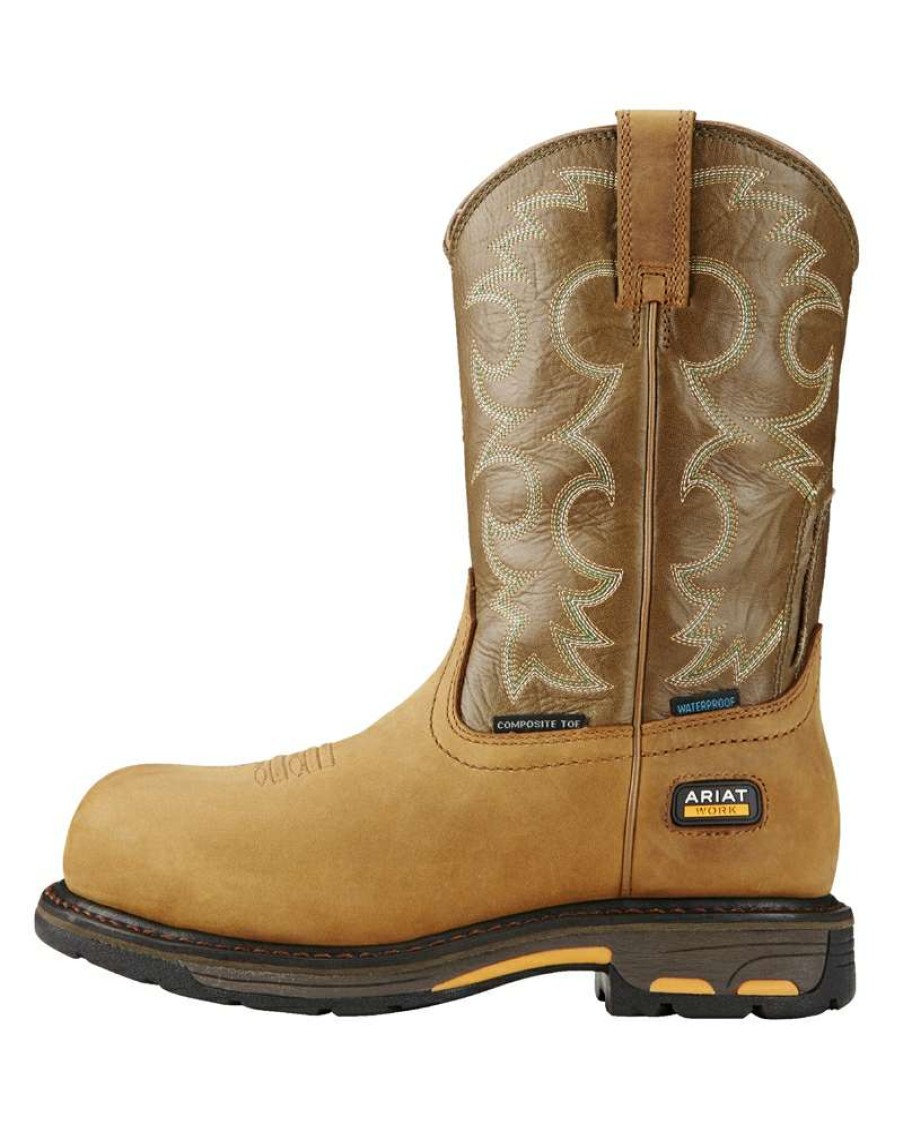 Workwear * | Crazy Deals Ariat Ladies' Workhog Waterproof Composite Toe Boots